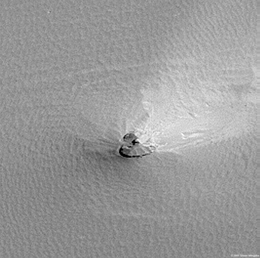 Crashed Martian UFO; a MUFO